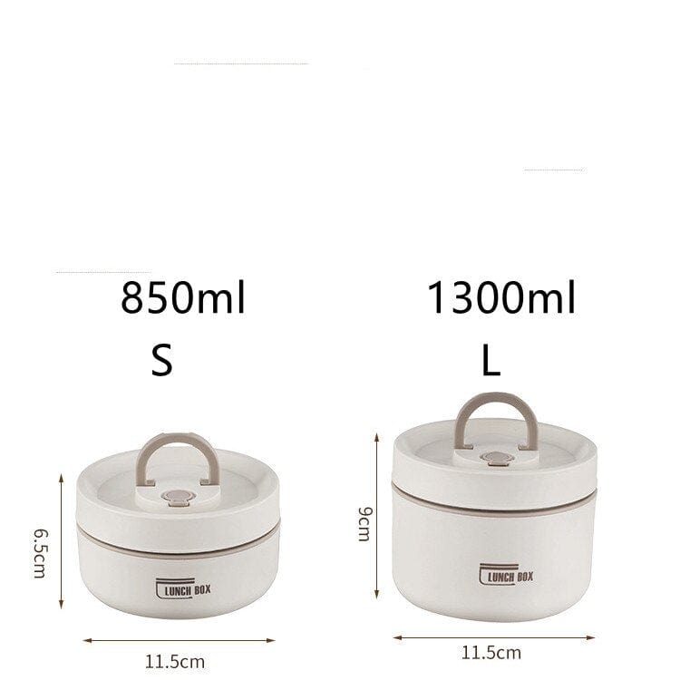 Lisslune | Thermo-insulated lunch box containers made of stainless steel