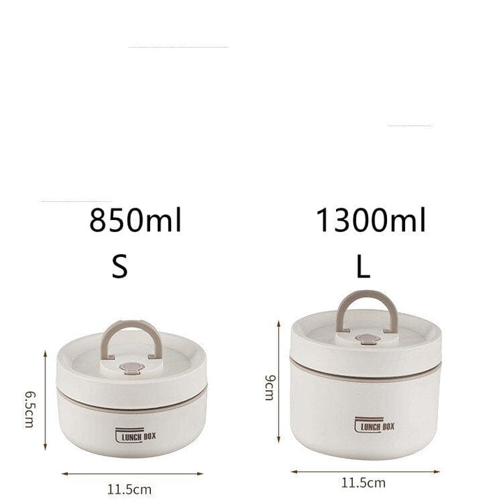 Lisslune | Thermo-insulated lunch box containers made of stainless steel