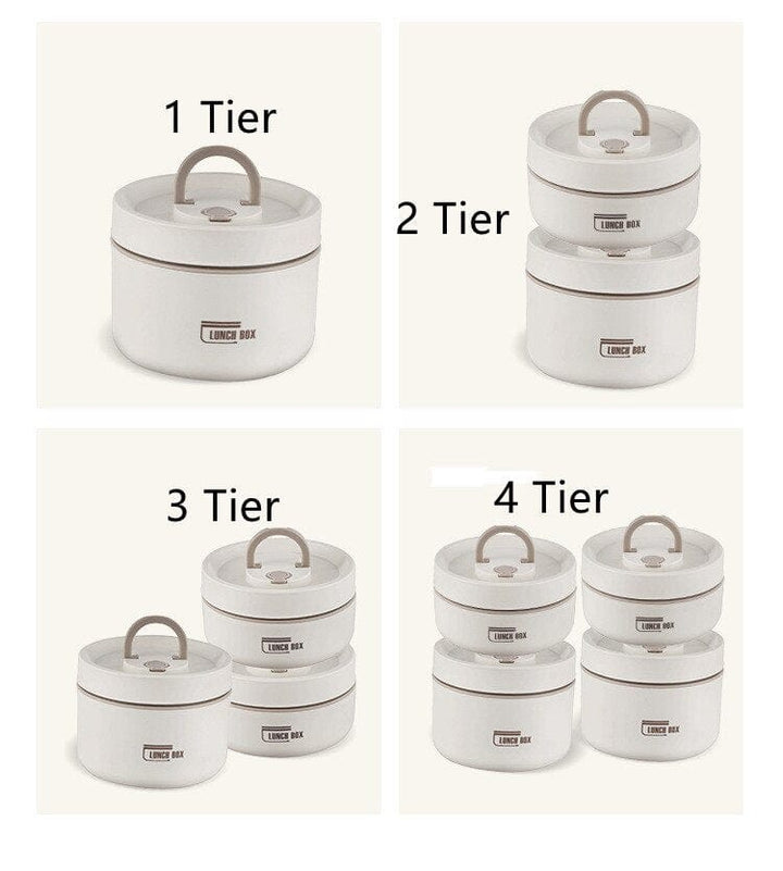 Lisslune | Thermo-insulated lunch box containers made of stainless steel