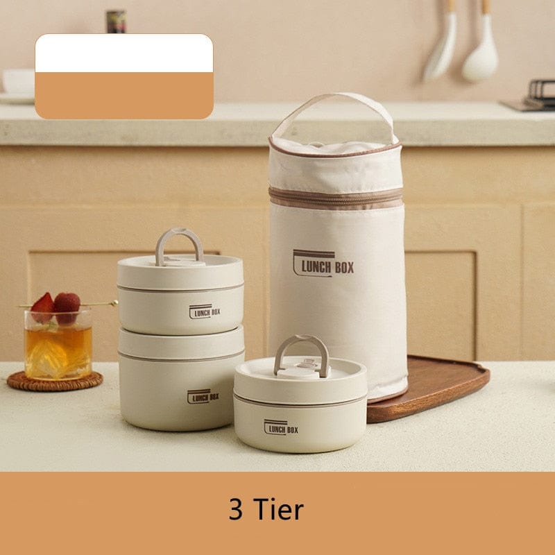Lisslune | Thermo-insulated lunch box containers made of stainless steel