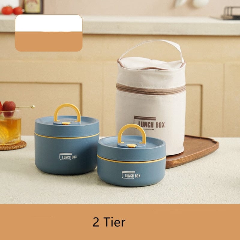 Lisslune | Thermo-insulated lunch box containers made of stainless steel