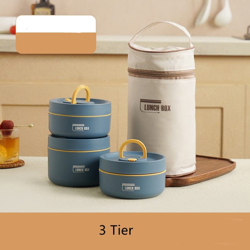 Lisslune | Thermo-insulated lunch box containers made of stainless steel