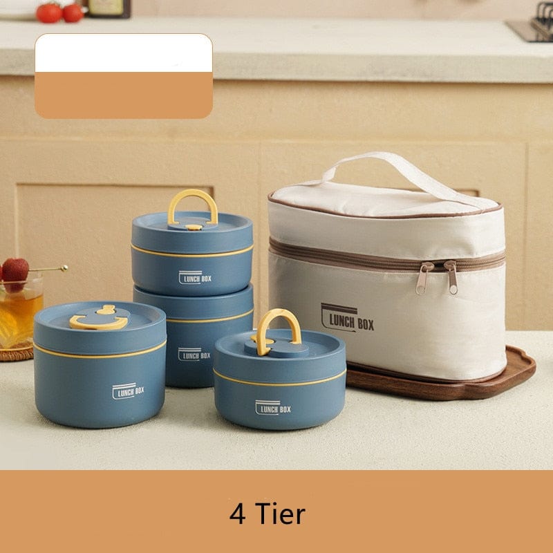 Lisslune | Thermo-insulated lunch box containers made of stainless steel