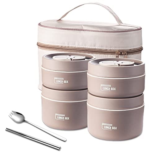 Lisslune | Thermo-insulated lunch box containers made of stainless steel