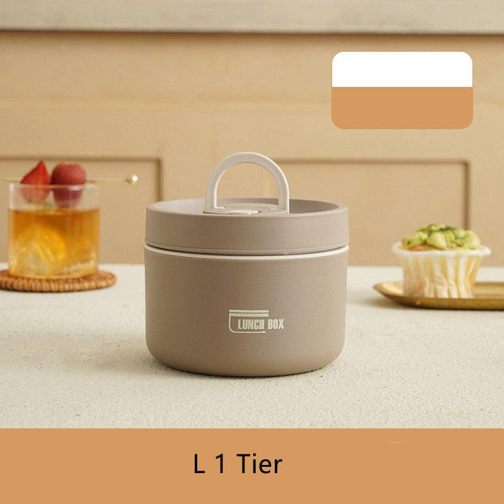 Lisslune | Thermo-insulated lunch box containers made of stainless steel