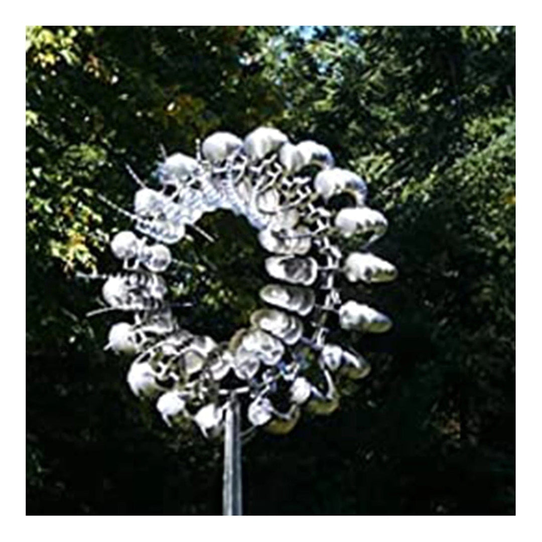 Lisslune | Unique and magical windmill made of metal | Magical kinetic metal sculpture