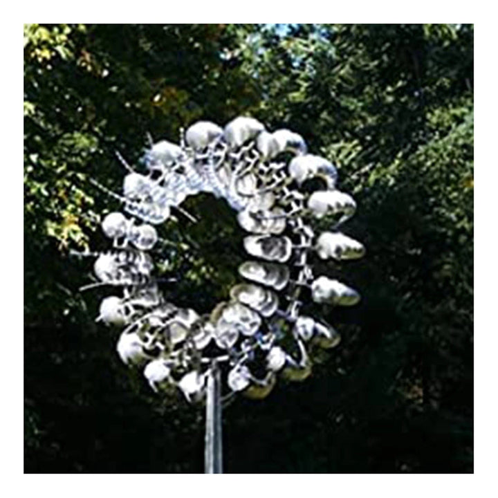 Lisslune | Unique and magical windmill made of metal | Magical kinetic metal sculpture