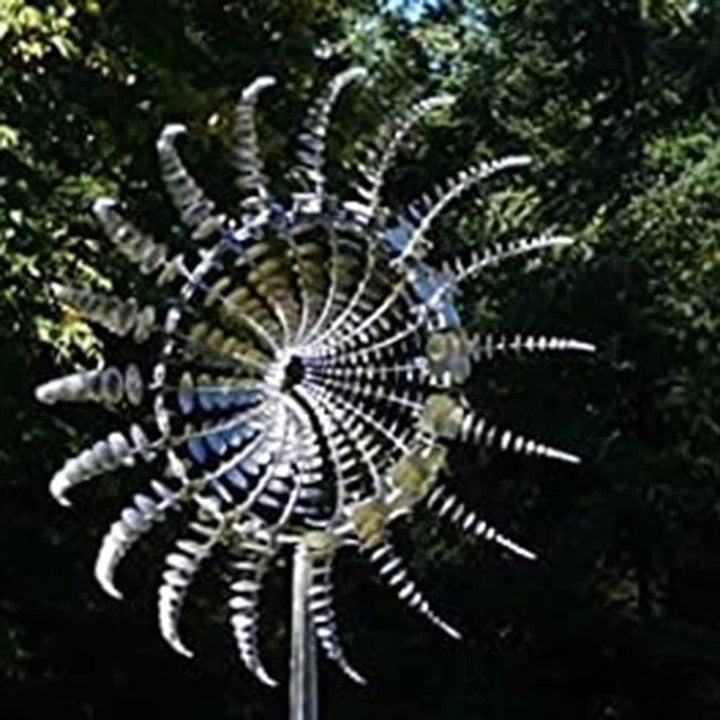 Lisslune | Unique and magical windmill made of metal | Magical kinetic metal sculpture