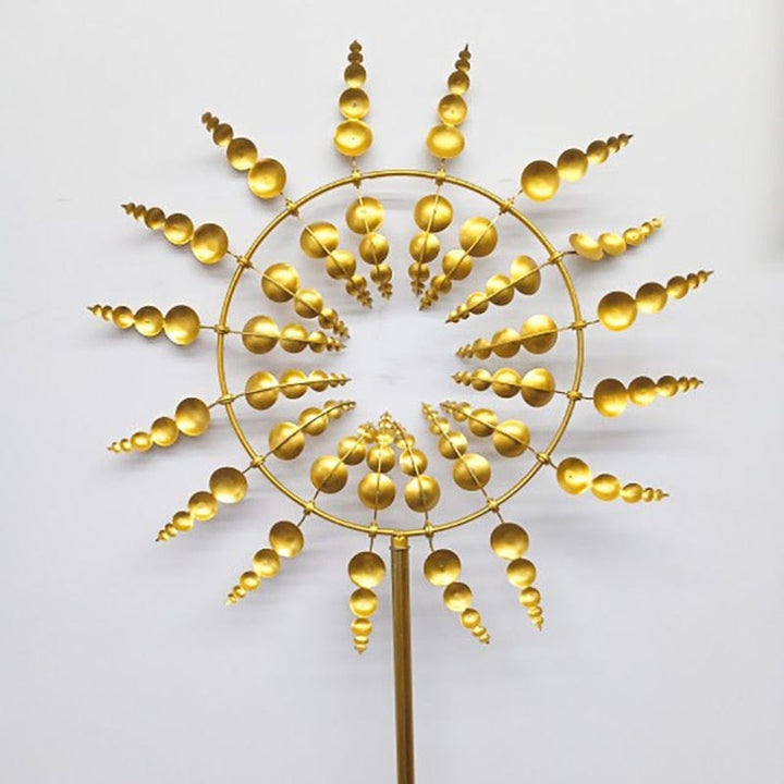 Lisslune | Unique and magical windmill made of metal | Magical kinetic metal sculpture