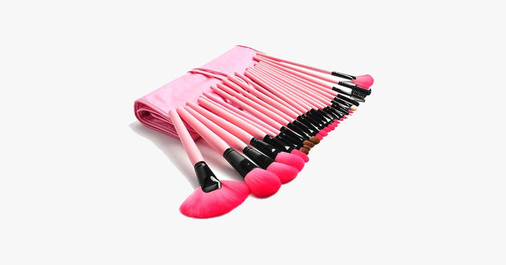 Lisslune | 24-piece Pink Glory Brush Set