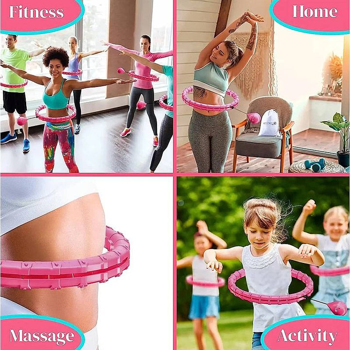 Lisslune | Adjustable Weighted Hula Hoop