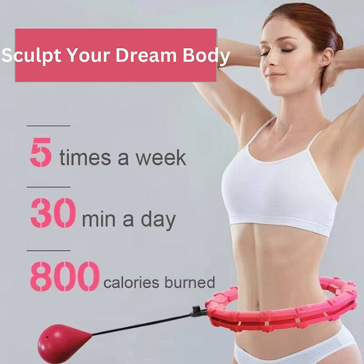 Lisslune | Adjustable Weighted Hula Hoop