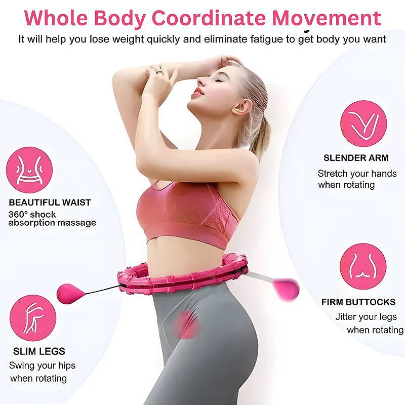 Lisslune | Adjustable Weighted Hula Hoop