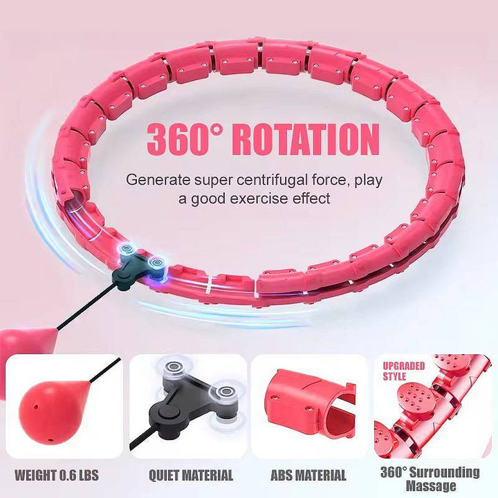 Lisslune | Adjustable Weighted Hula Hoop