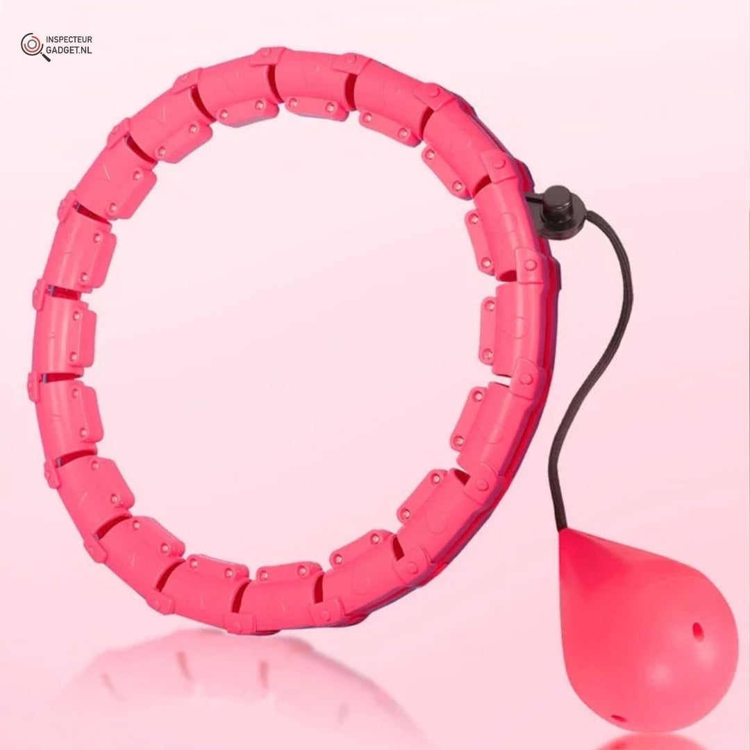 Lisslune | Hula Fitness Weighted Hula Hoop – Adjustable Smart Hoop for Full Body Workout