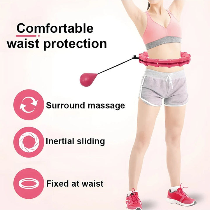 Lisslune | Adjustable Weighted Hula Hoop