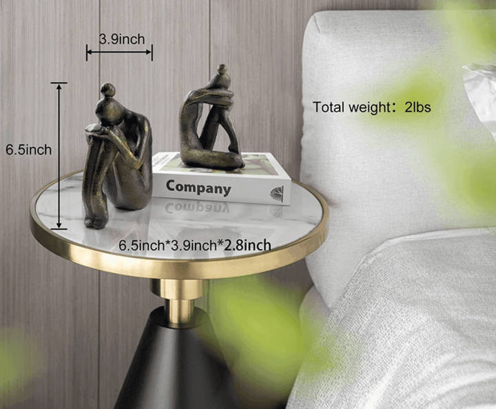 Lisslune | Human-shaped resin bookends set