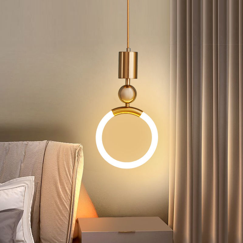 Lisslune | LED Pendant Light Fixture - Nordic Design with Simple Style - Ideal for Dining Room, Kitchen, and Living Room Lighting
