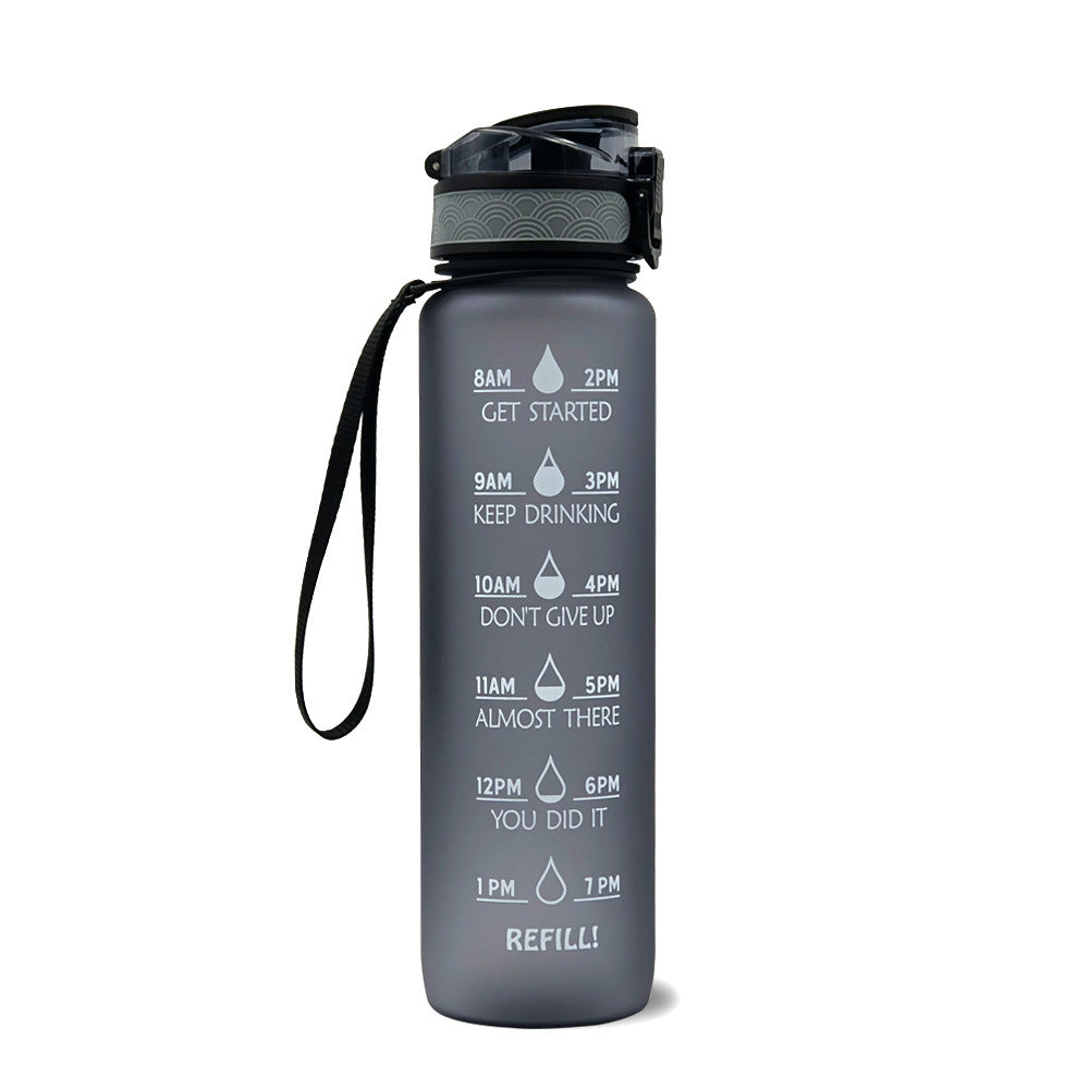 Lisslune | HydraHero Water Bottle with Timeline - Stay Fresh, Stay Hydrated!