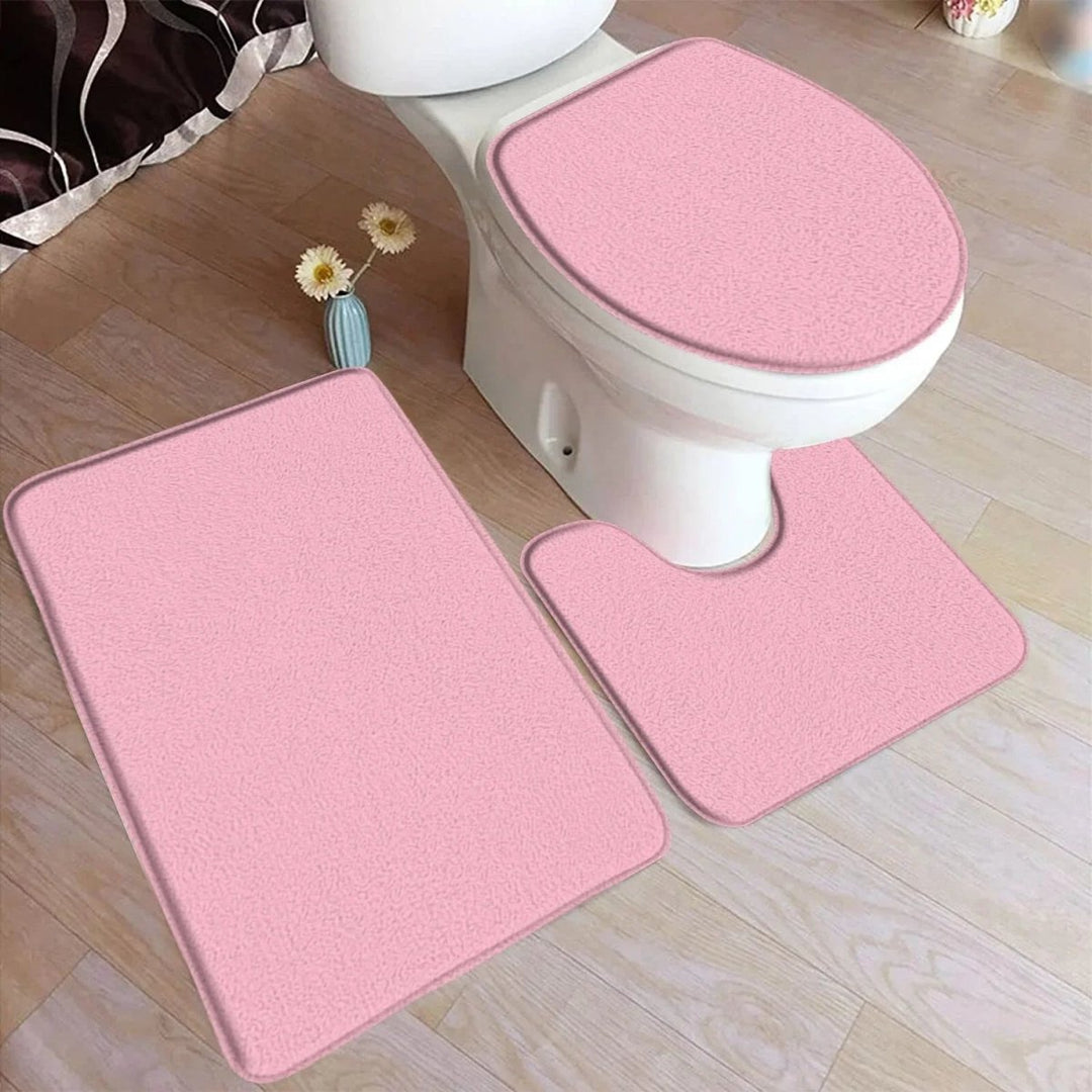 Lisslune | HydraMat – 3-Piece Non-Slip Bathroom Mat Set for Comfort & Safety