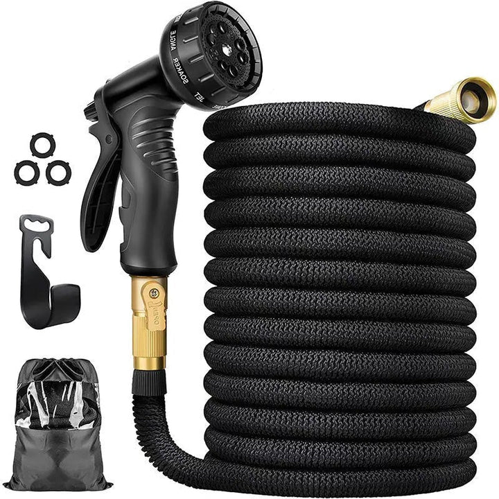 Lisslune | HydraBloom Premium Garden Hose | Durable expandable water hose for plants, lawns, and outdoor washing