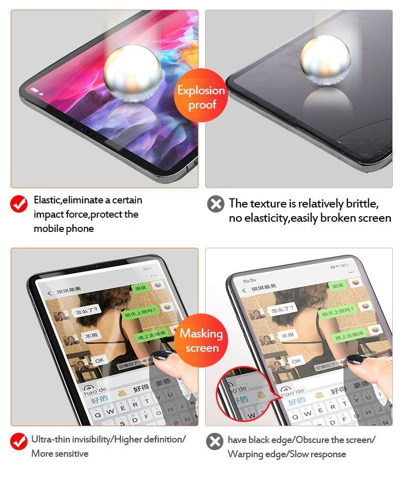 Lisslune | iPad Armor - Advanced scratch-resistant film with Face ID compatibility