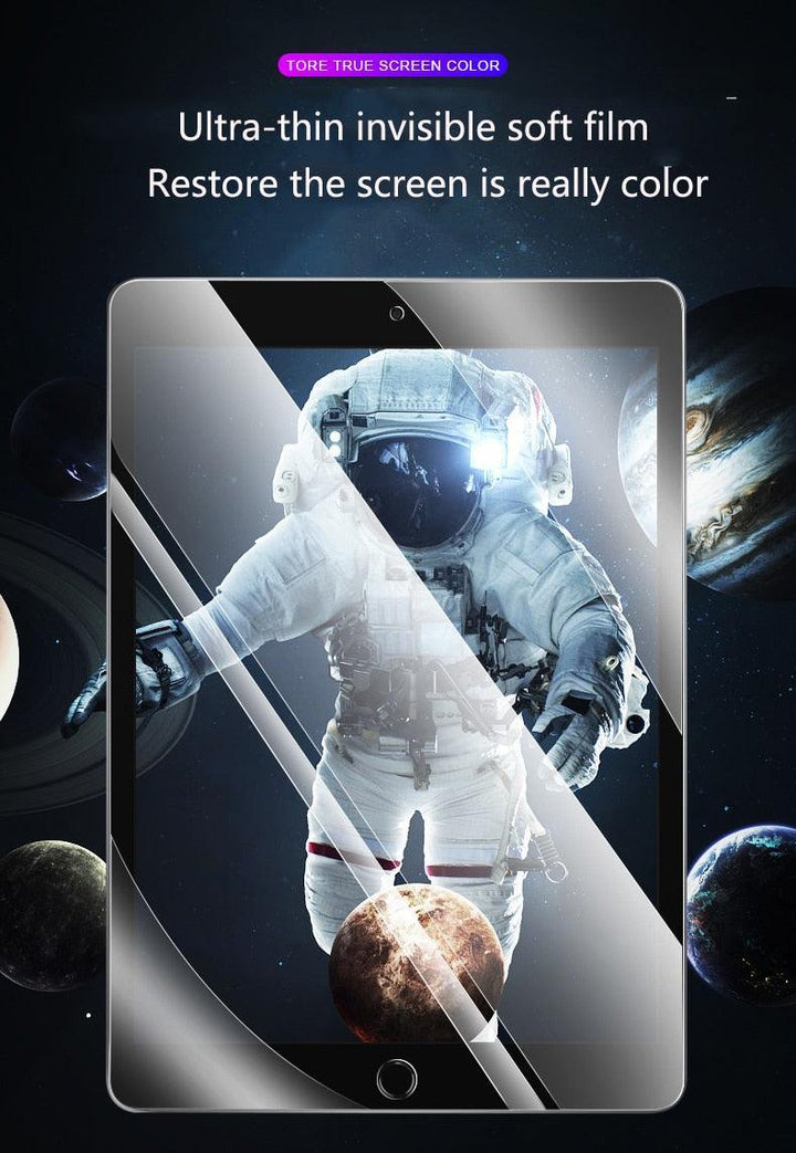 Lisslune | Ultra-Clear Hydrogel Screen Protector for iPad Pro 2020 - Enhance Your Visual Experience