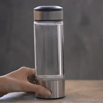 Lisslune | Hydrogen Water Bottle | USB Rechargeable, Anti-Inflammatory & Perfect for Daily Hydration and Wellness