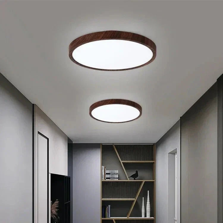 Lisslune | LED Ultrathin Circular Ceiling Light Fixture - Modern Design for Living Room & Kitchen Lighting