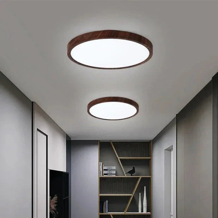 Lisslune | LED Ultrathin Circular Ceiling Light Fixture - Modern Design for Living Room & Kitchen Lighting