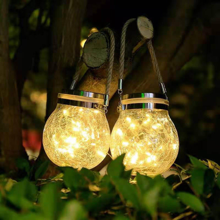 Lisslune | SunGlow - Warm Solar Glass Lamp