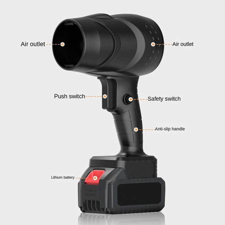 Lisslune | AirBlast Pro High-Pressure Air Blower – Powerful Cordless Cleaning Tool for Car, Home & Garden