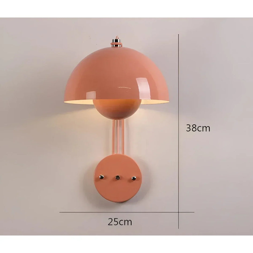 Lisslune | BudLume - Mushroom Light Cozy Scandinavian Wall Lamp