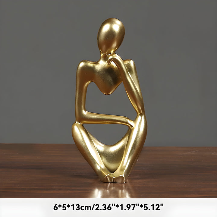 Lisslune | Abstract Thinker Sculpture Home Decor