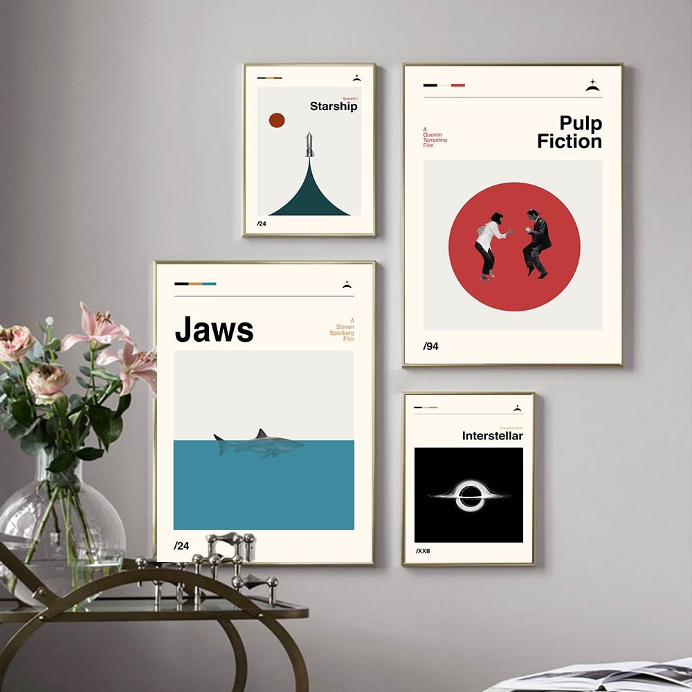 Lisslune | Iconic Film Retro Wall Art Canvas Poster