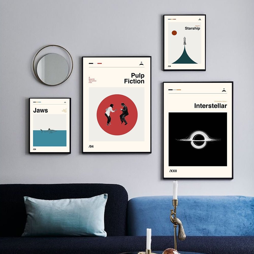Lisslune | Iconic Film Retro Wall Art Canvas Poster