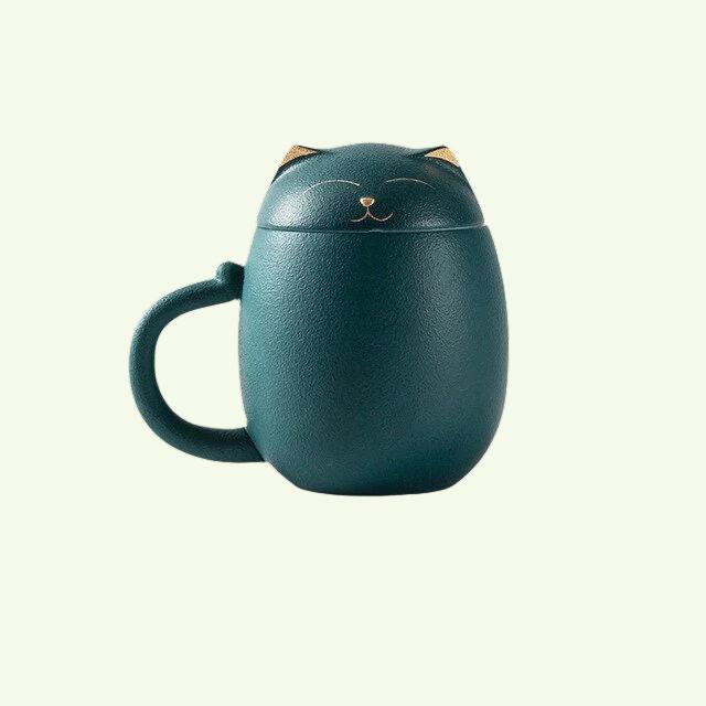 Lisslune | Cat Mug with Lid