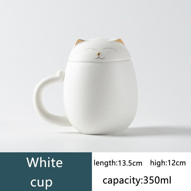Lisslune | Cat Mug with Lid