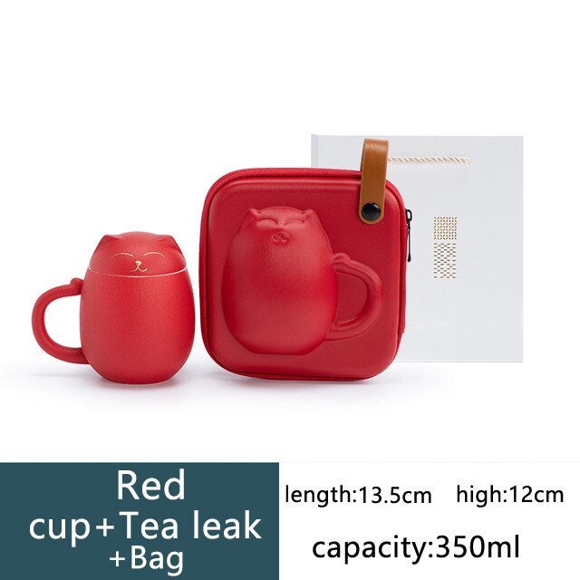 Lisslune | Cat Mug with Lid