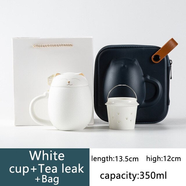 Lisslune | Cat Mug with Lid