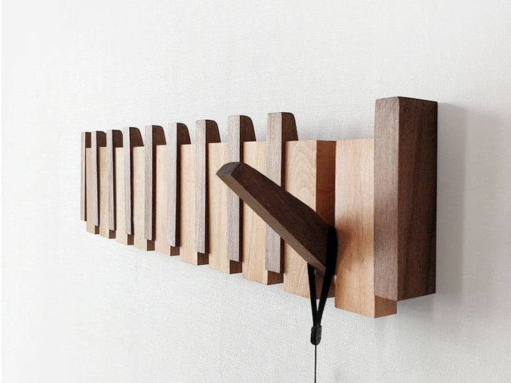 Lisslune | Wardrobe - PianoWood - Handmade Design - 5-13 Hooks