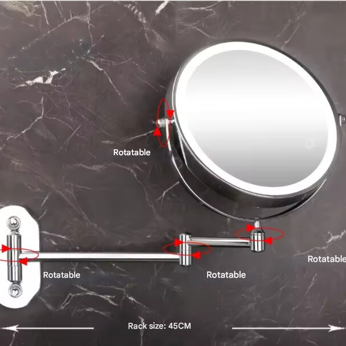 Lisslune | Illuminated Makeup Mirror - LumiAura