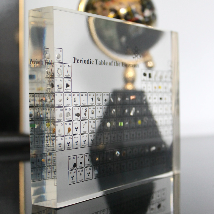 Lisslune | Illuminated Periodic Table with Real Elements - Elementa