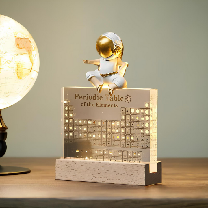 Lisslune | Illuminated Periodic Table with Real Elements - Elementa