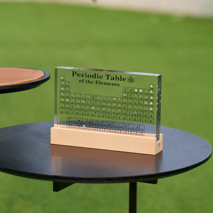 Lisslune | Illuminated Periodic Table with Real Elements - Elementa