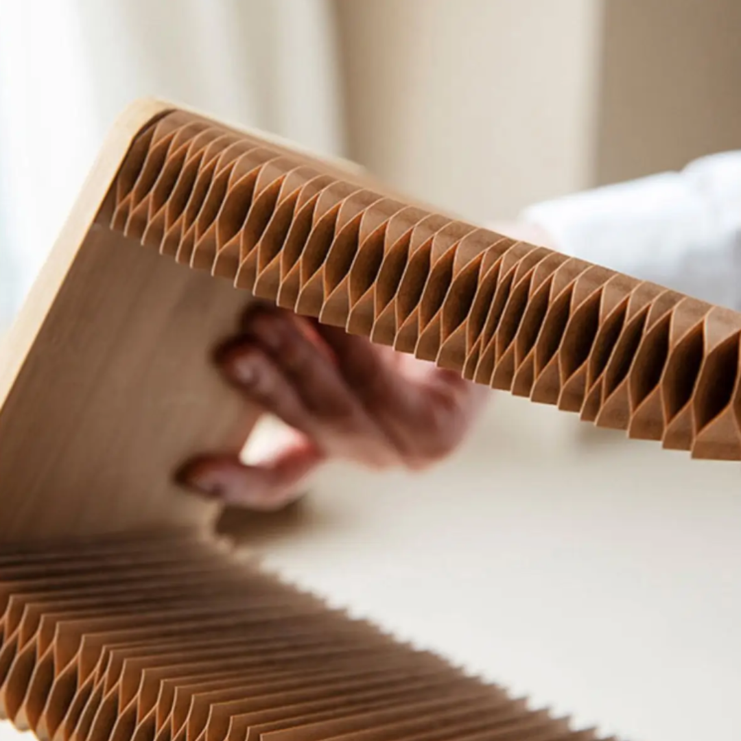 Lisslune | Accordion Paper Retractable Nordic Tissue Box