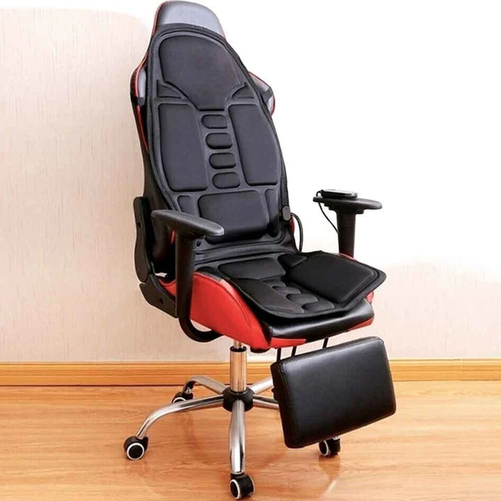 Lisslune | Fashionable Massage Chair Cushion With Heated Neck Pillow
