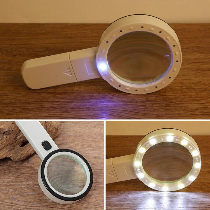 Lisslune | 30x Optical Magnifier With Led Light