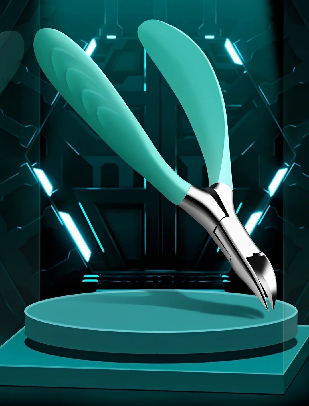 Lisslune | Senior Nail Clipper with Splash Guard – Ergonomic & Painless for Thick or Ingrown Toenails