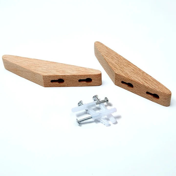 Lisslune | Wooden Coat Hook and Decorative Coat Holder